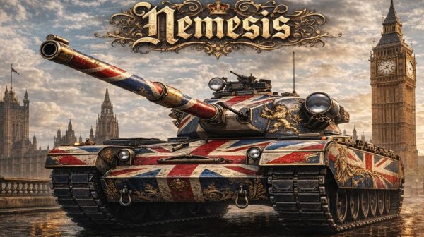 Nemesis - Добротный танк с прошлых коробок!?! #whinemachine #worldoftanks #миртанков