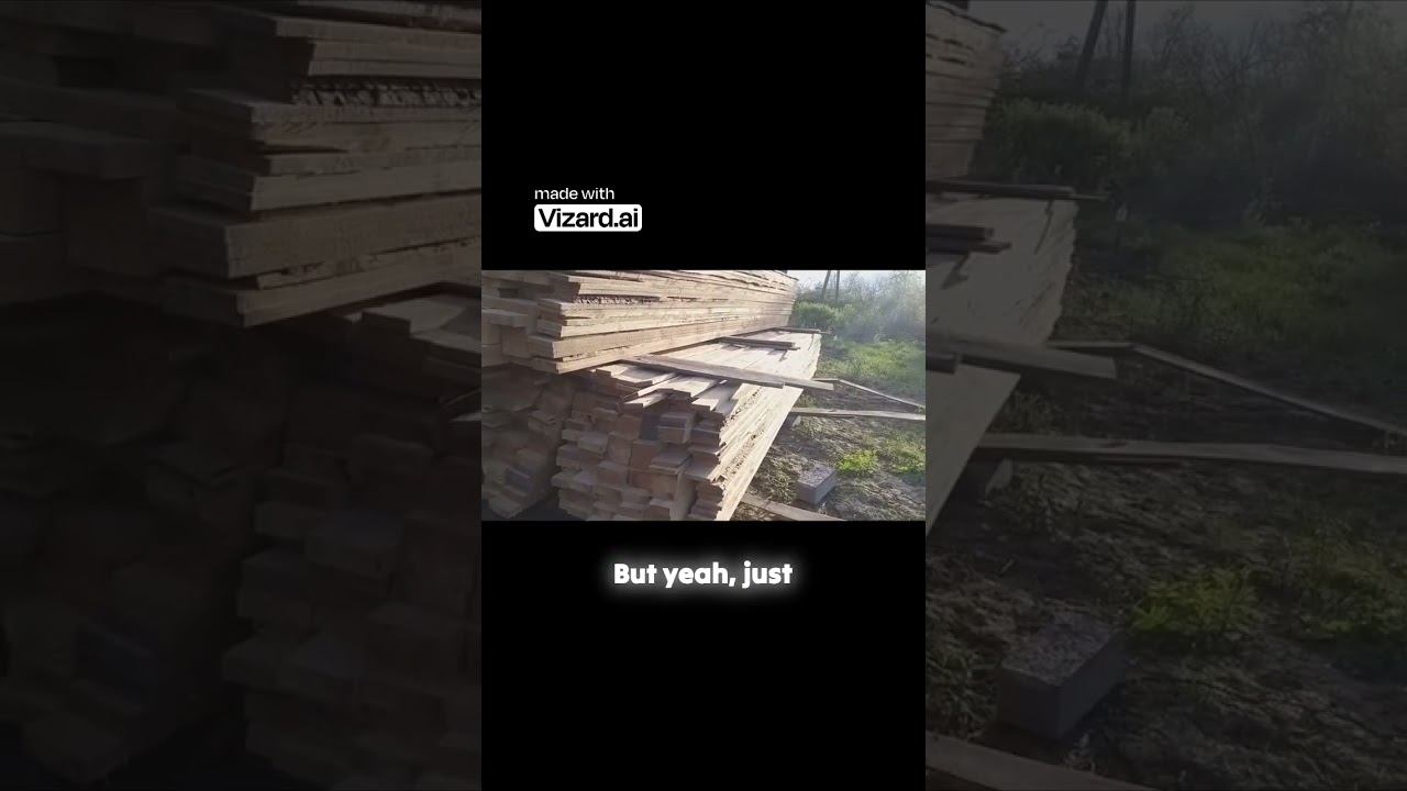 Stacking Timber Too High Don’t Risk Getting Killed! #framehouse #wood#russia #diy смотреть онлайн