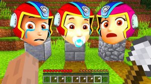 ЧТО ПРОИСХОДИТ С СЕМЬЕЙ РАЙДЕРА НА КЛАДБИЩЕ - ЩЕНЯЧИЙ ПАТРУЛЬ В МАЙНКРАФТЕ