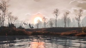 Закат в Велене - Атмосфера и расслабляющая музыка из игры Ведьмак 3, фоновая музыка