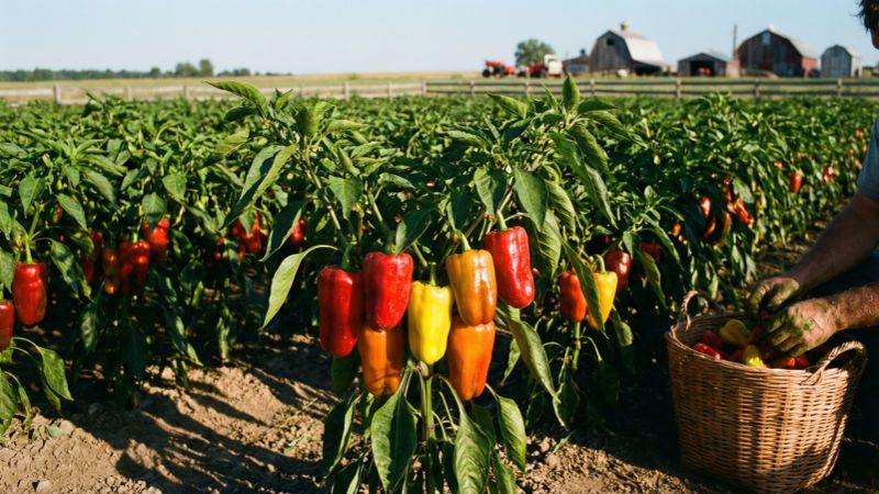 Как вырастить отличный урожай перцев! смотреть онлайн