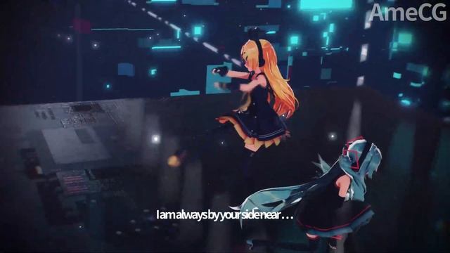 Miku Hatsune - Near (Rin Kaganine Dance) смотреть онлайн
