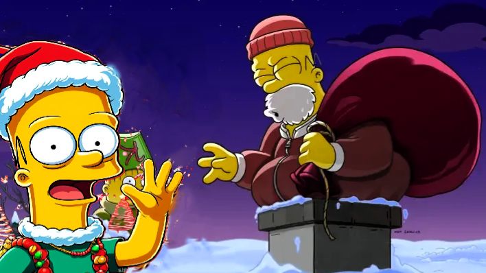 🍩СИМПСОНЫ🍩НОВОГОДНИЙ ВЫПУСК смотреть онлайн