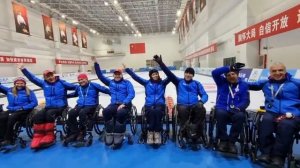 Сборная России по Кёрлингу на колясках 💪♿️🥌