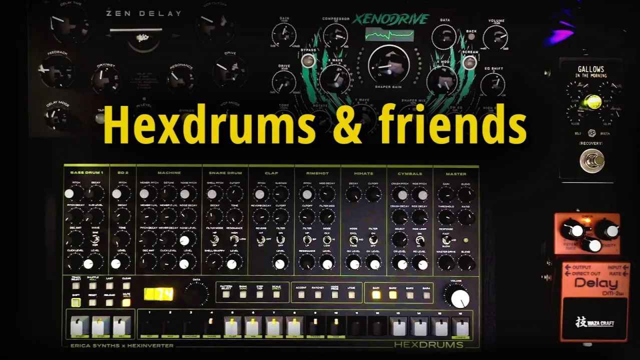 Erica Synths HexDrums and Friends
