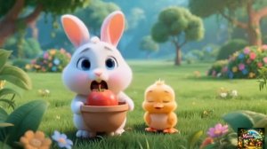 Детский мультфильм, Кролик и утка теряют дом((