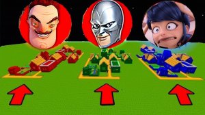 ВЫБЕРИ ПРАВИЛЬНУЮ ДЕРЕВНЮ ЧТО БЫ ВЫЖИТЬ - СЕМЬЯ РАЙДЕРА ЩЕНЯЧИЙ ПАТРУЛЬ В МАЙНКРАФТЕ