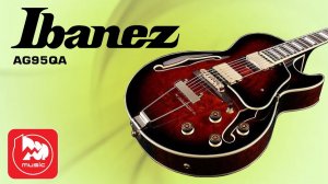 Ibanez AG95QA-DBS - полуакустическая гитара