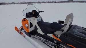 Первый выезд на снегоходе ФРОНТЬЕР 1000