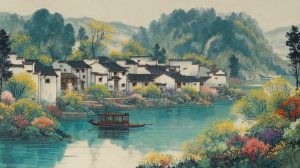 Раскрась мир - Нежная музыка Китая, фоновая музыка для отдыха и расслабления