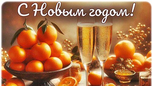 С Новым годом! Музыкальное поздравление, видео открытка 2026 поздравление с наступающим! смотреть онлайн