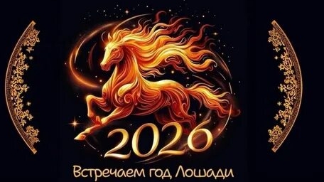 С Новым 2026 годом! Красивая музыкальная открытка. смотреть онлайн