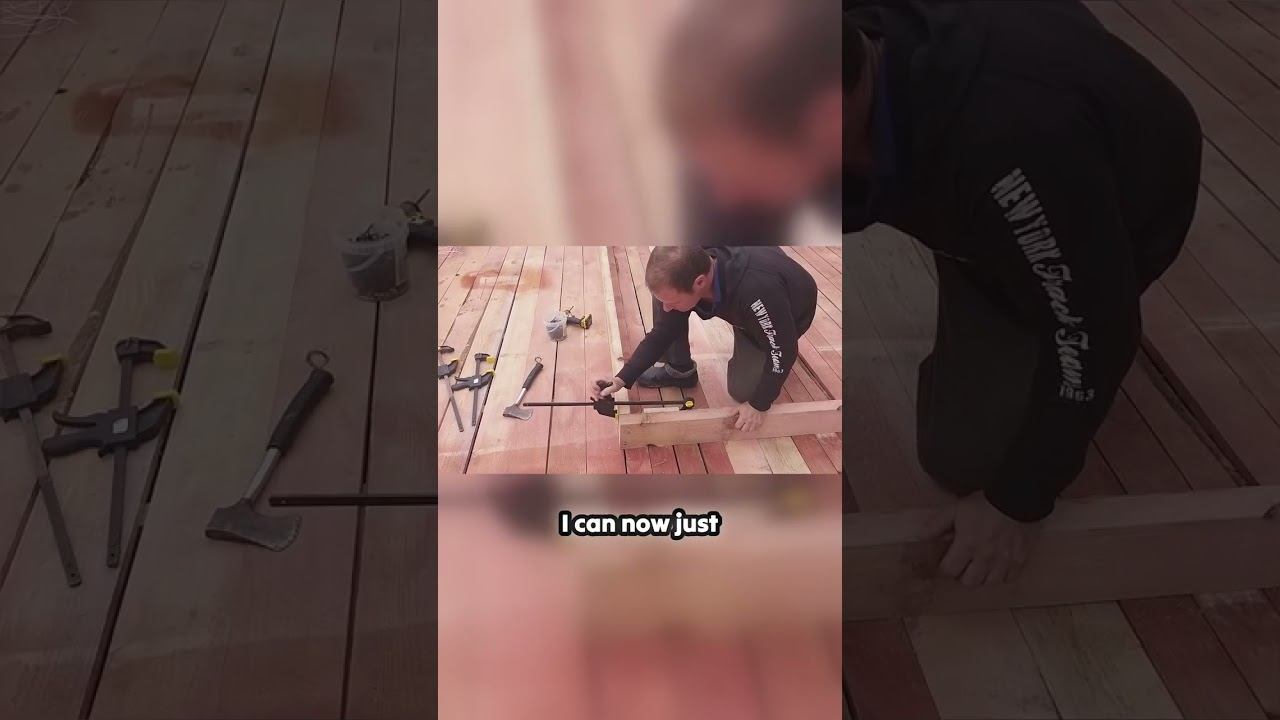 Watch as twisted timber transforms into a straight masterpiece! смотреть онлайн