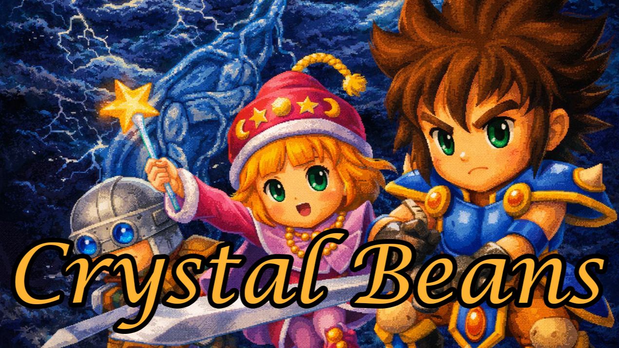 Crystal Beans - обзор на малоизвестную Action-JRPG смотреть онлайн