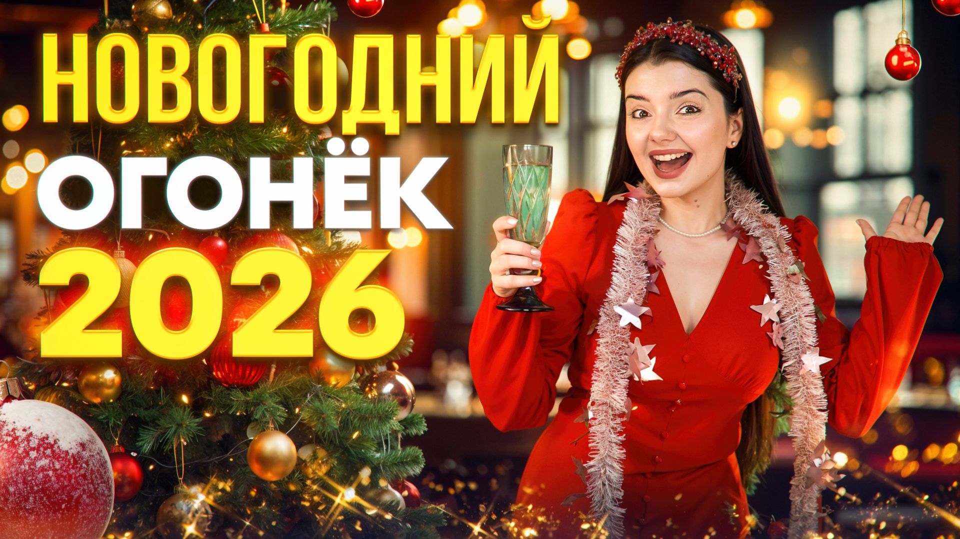 НОВОГОДНИЙ ОГОНЕК 2026!⭐️Лучшие песни за праздничным столом❤️