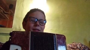 Обучение гармошке."В лесу родилась ёлочка".Урок 3.