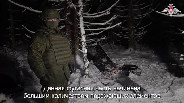 Сбитый БПЛА ВСУ