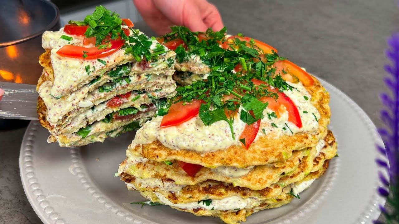 Лучше, чем пицца! Просто возьмите кабачки! Витаминная бомба, вкусно и быстро. Пирог из кабачков смотреть онлайн