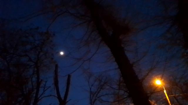 Предновогодняя Луна