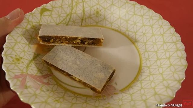 "Фруктовый батончик с яблоком и орехами" (отзыв-обзор о смотреть онлайн