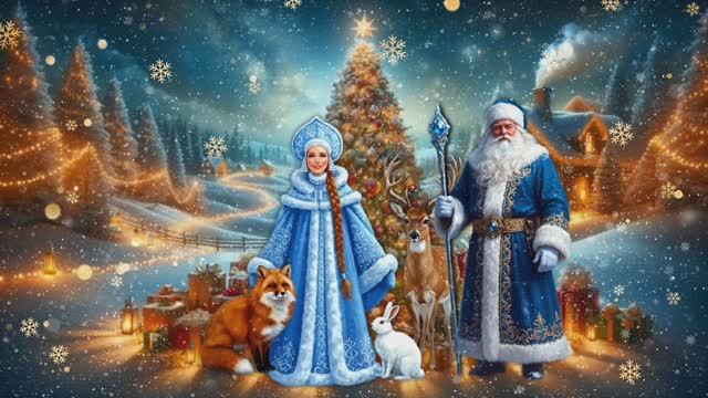 С Новым 2026 годом. Новый год. Год Лошади. Красивое музыкальное поздравление. 1 января 2026 смотреть онлайн