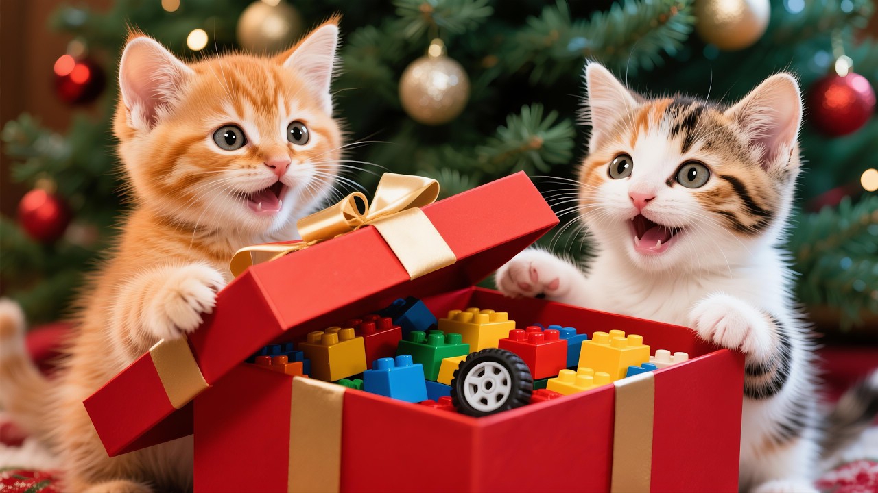 Мультики для детей, новогодние серии про котиков мультик, видео про котиков, мультфильмы смотреть онлайн