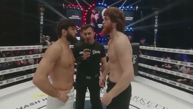 Арман Царукян против Шара Буллет грепллинг-схватка смотреть онлайн