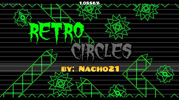 Retro Circles GG! my 9 demon new hardest | Geometry Dash