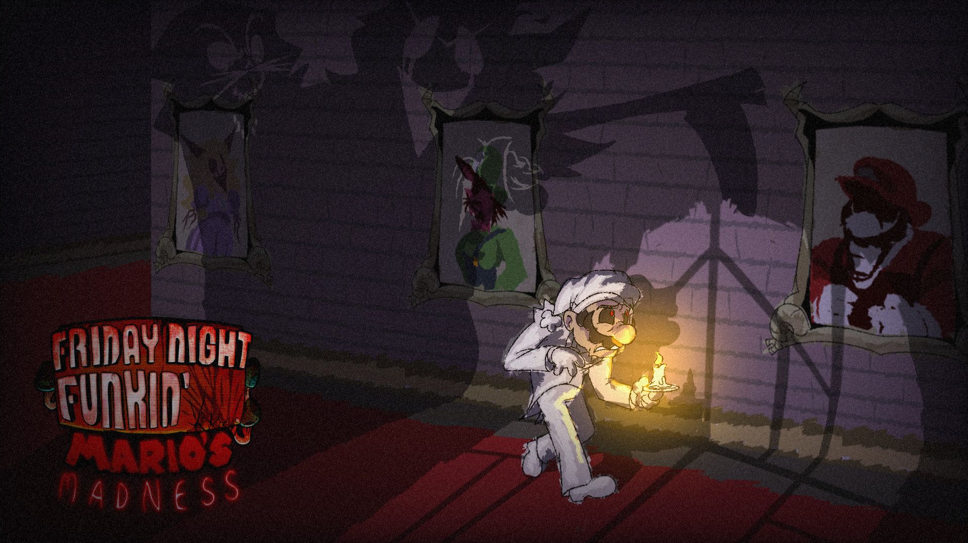 FNF Mario's Madness V2 (Christmas Surprise) смотреть онлайн