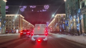 Мурманск, предновогодний ( поздравление от Звезды)
