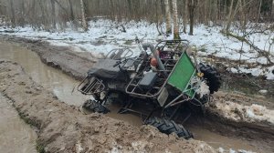 Бездорожье на самоделках, что лучше едет в глубоких колеях