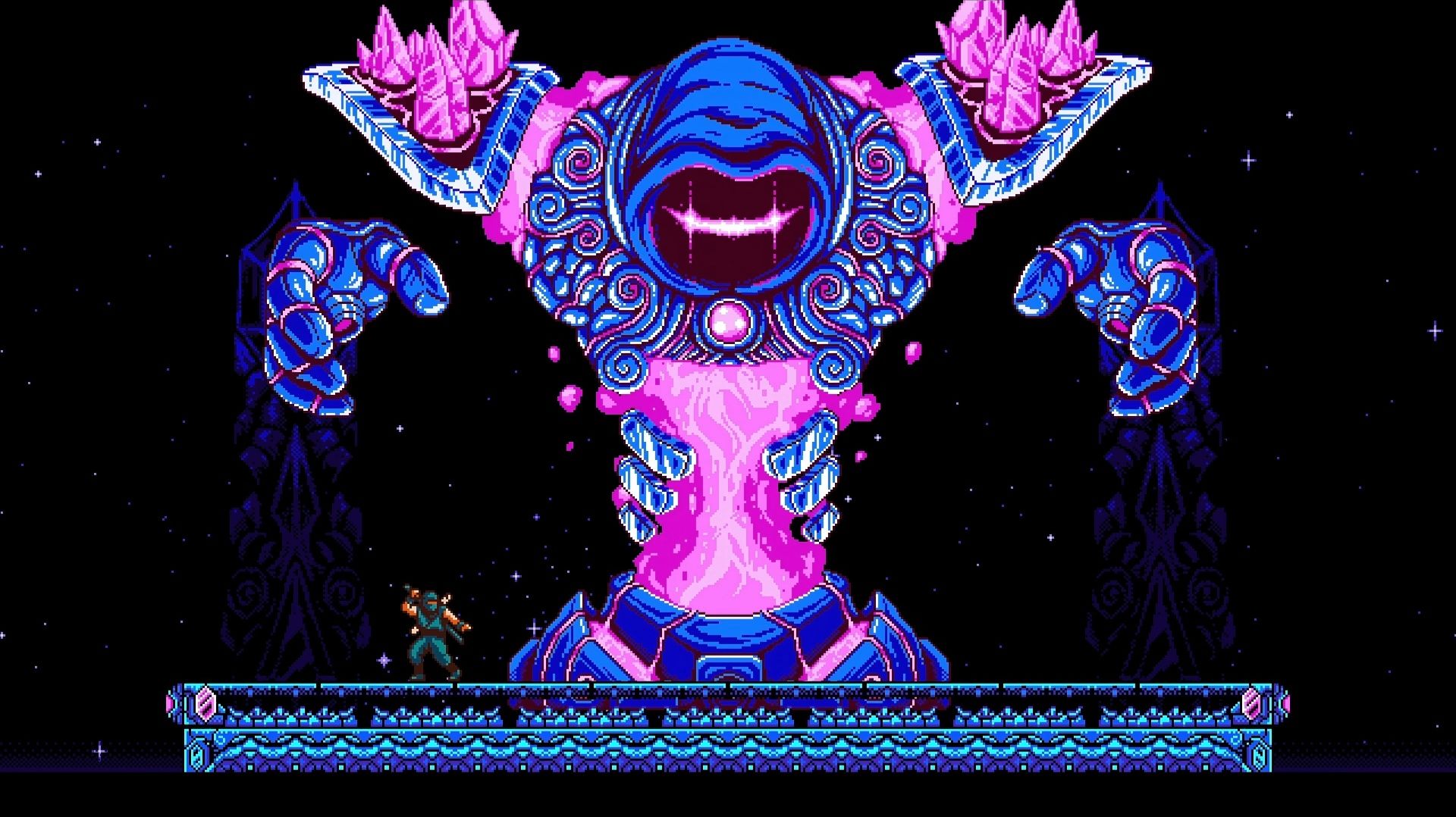 The Messenger (PS5 Pro). Arcane Golem