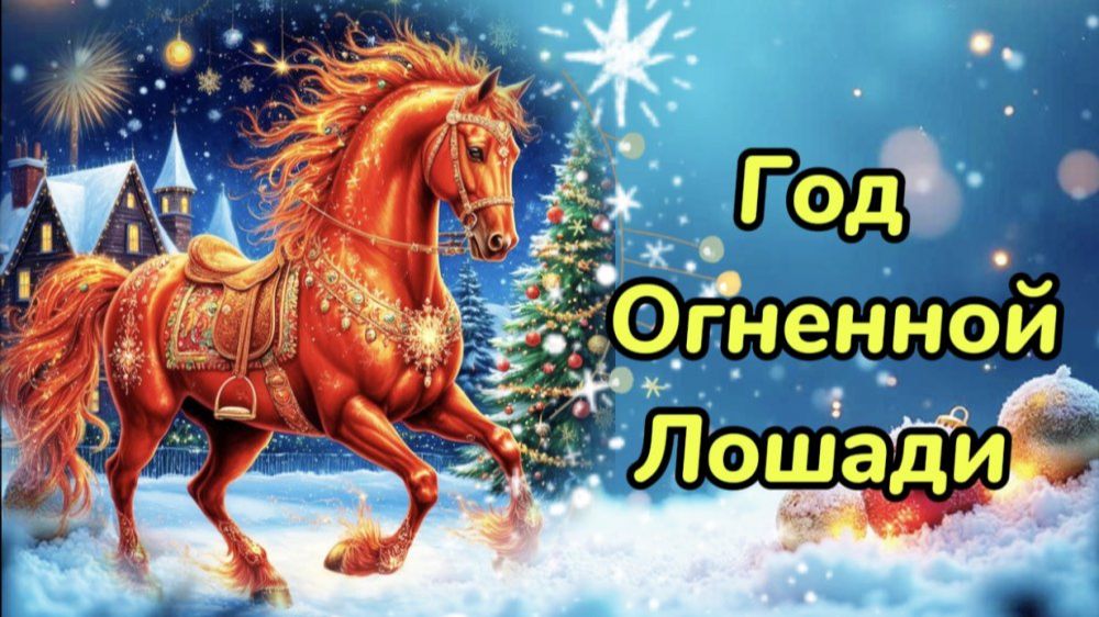 *С Годом Огненной лошади! смотреть онлайн