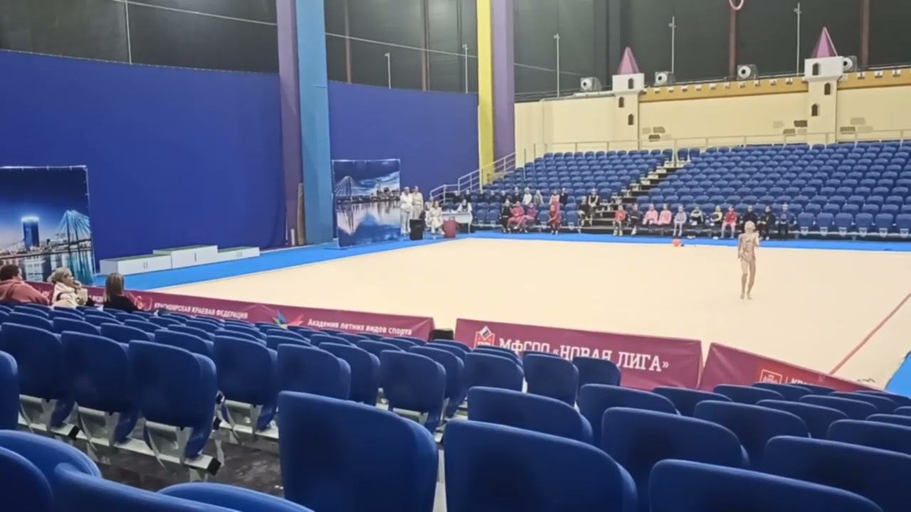 Обруч Художественная гимнастика Васильченко София смотреть онлайн
