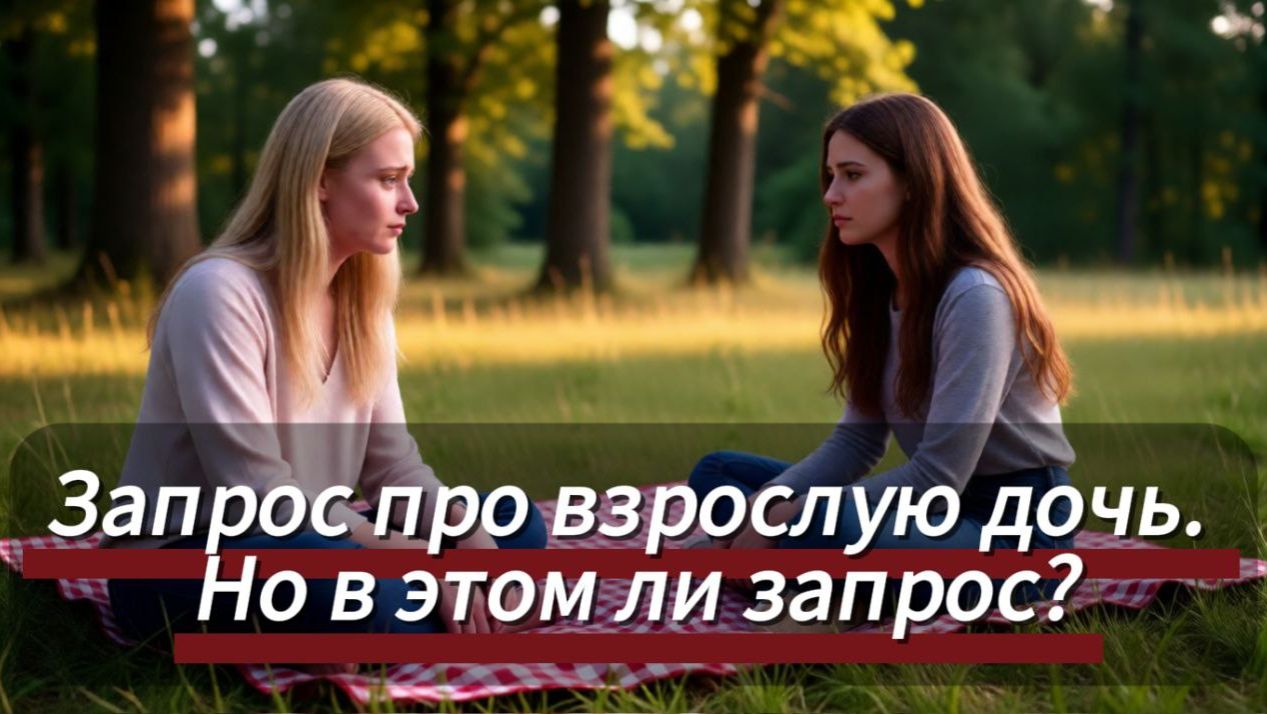 Терапевтический разбор «Запрос про взрослую дочь. Но  об этом ли запрос?»