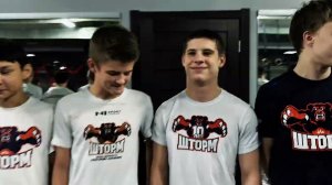 Дед Мороз в школе «ШТОРМ»