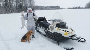 ГОНЧАТНИКАМ ПОСВЯЩАЕТСЯ! КРАСИВАЯ ОХОТА НА ЗАЙЦА-БЕЛЯКА С ГОНЧЕЙ! НАЙДА ПРОСТО УМНИЦА!