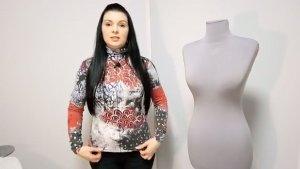 Водолазка без выкройки своими руками. Трикотаж