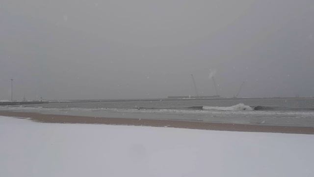 Пионерский; Балтийское море, у порта, 31.12.2025.