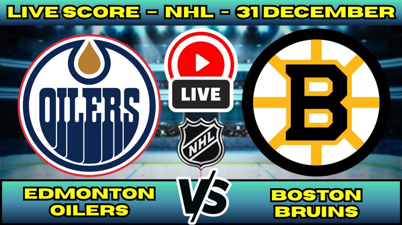 Эдмонтон — Бостон NHL 01.01.2026 Прямая трансляция смотреть онлайн