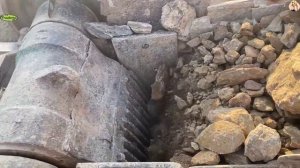 Строительство,  дробление щебёнки