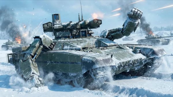 War Thunder - Новогодний БМПТ-72