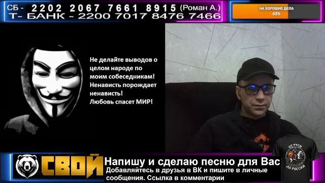 СВОй. Чат рулетка. С Новым Годом!!! смотреть онлайн