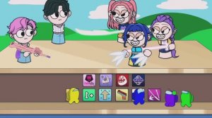 АМОГУС ПРОТИВ ПЕРСОНАЖЕЙ К-ПОП И СПРУНКИ, АНИМАЦИЯ