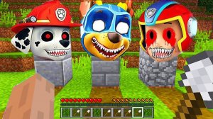 ЧТО ПРОИСХОДИТ С ЩЕНЯЧИМ EXE ПАТРУЛЁМ НА КЛАДБИЩЕ В МАЙНКРАФТ ЩЕНЯЧИЙ ПАТРУЛЬ В МАЙНКРАФТ! БАНАНЧИК