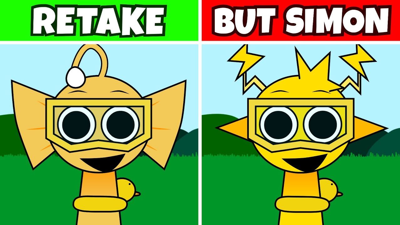 INCREDIBOX SPRUNKI🎵: RETAKE, НО ВСЕ — ЭТО SIMON🎩⚡️ ЦАРСТВО ОДНОГО ЛИЦА!👑🤯 смотреть онлайн