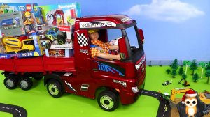 МУЛЬТИКИ ПРО МАШИНКИ БОЛЬШОЙ ГРУЗОВИК С МАЛЕНЬКИМИ МАШИНКАМИ