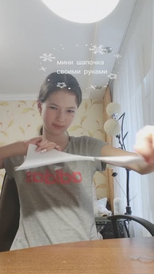 |поделки на Новый год| ✿мини шапочки своими руками из пряжи и бумаги✿ |ВИДЕО ОТ КАЛЕРИИ|