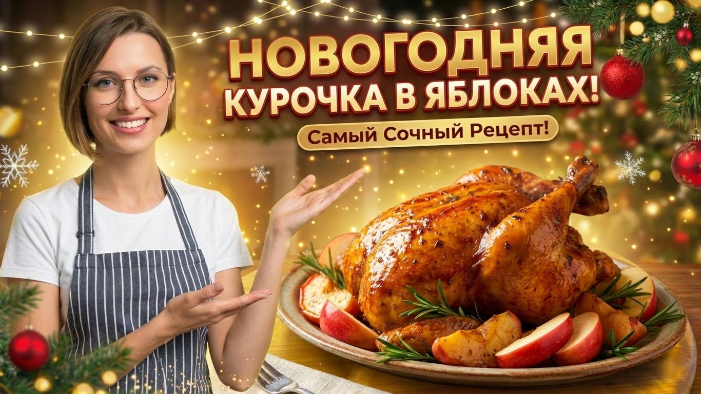 Секрет САМОЙ СОЧНОЙ Курицы в Духовке! Грудка тает во рту (Горячее на Новый Год 2026) смотреть онлайн