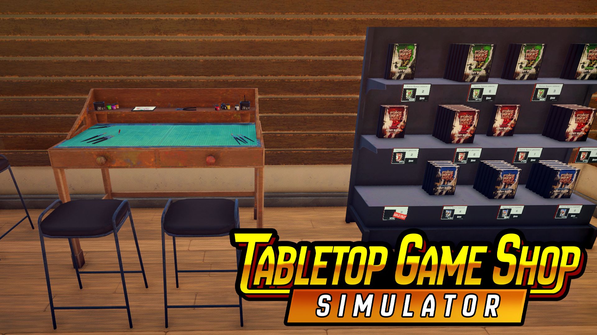 ВАРГЕЙМ  и стол... - Tabletop Game Shop Simulator #3 Прохождение